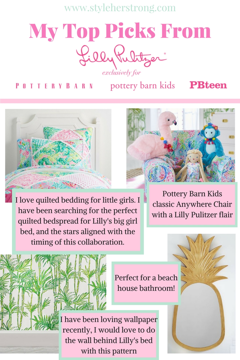 Lilly Pulitzer X Pottery Barn