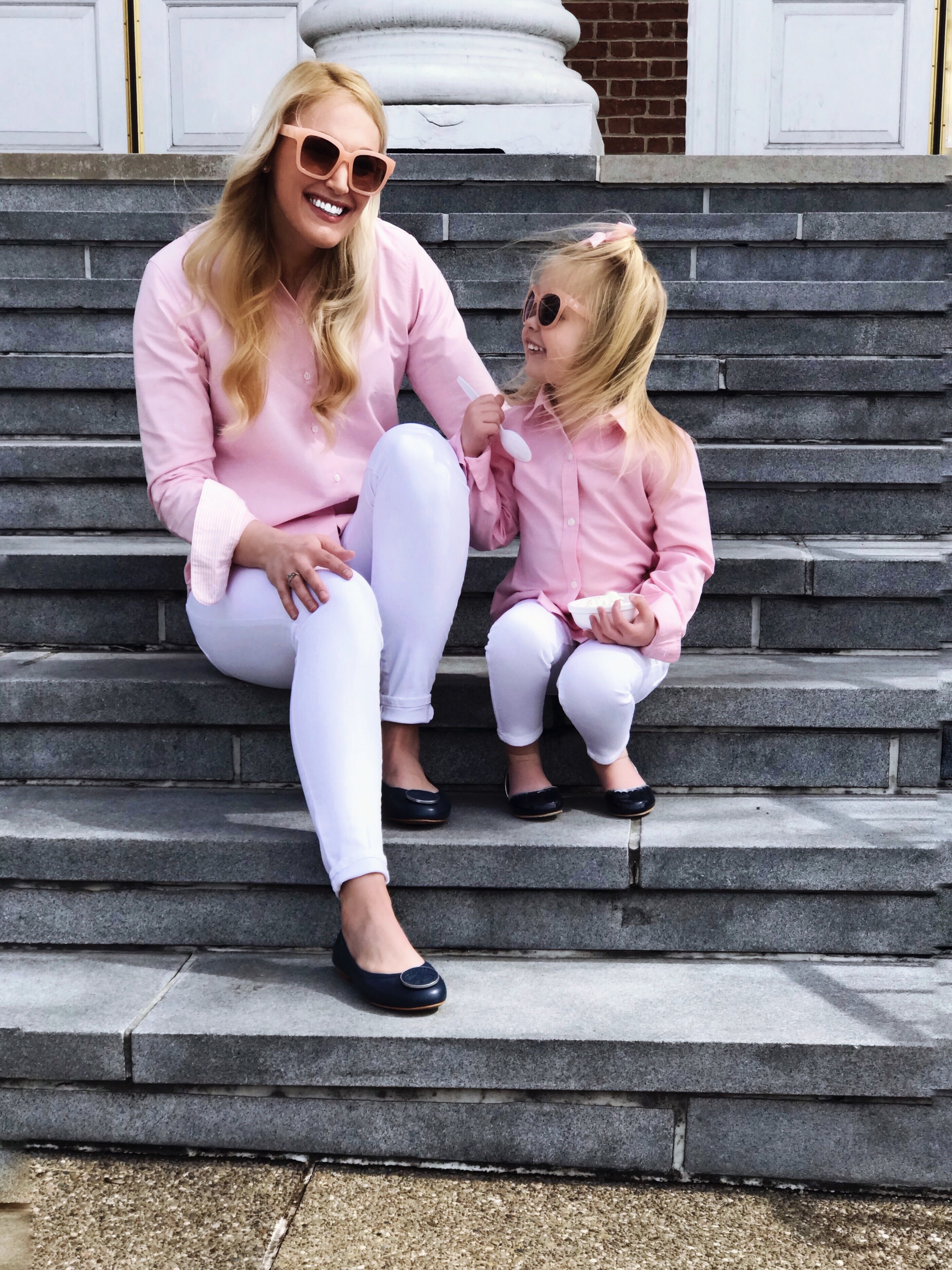 Brooks Brothers Pink Oxford Shirt | Mommy and Me Outfits | Classic Preppy Ivy League | Spring Style