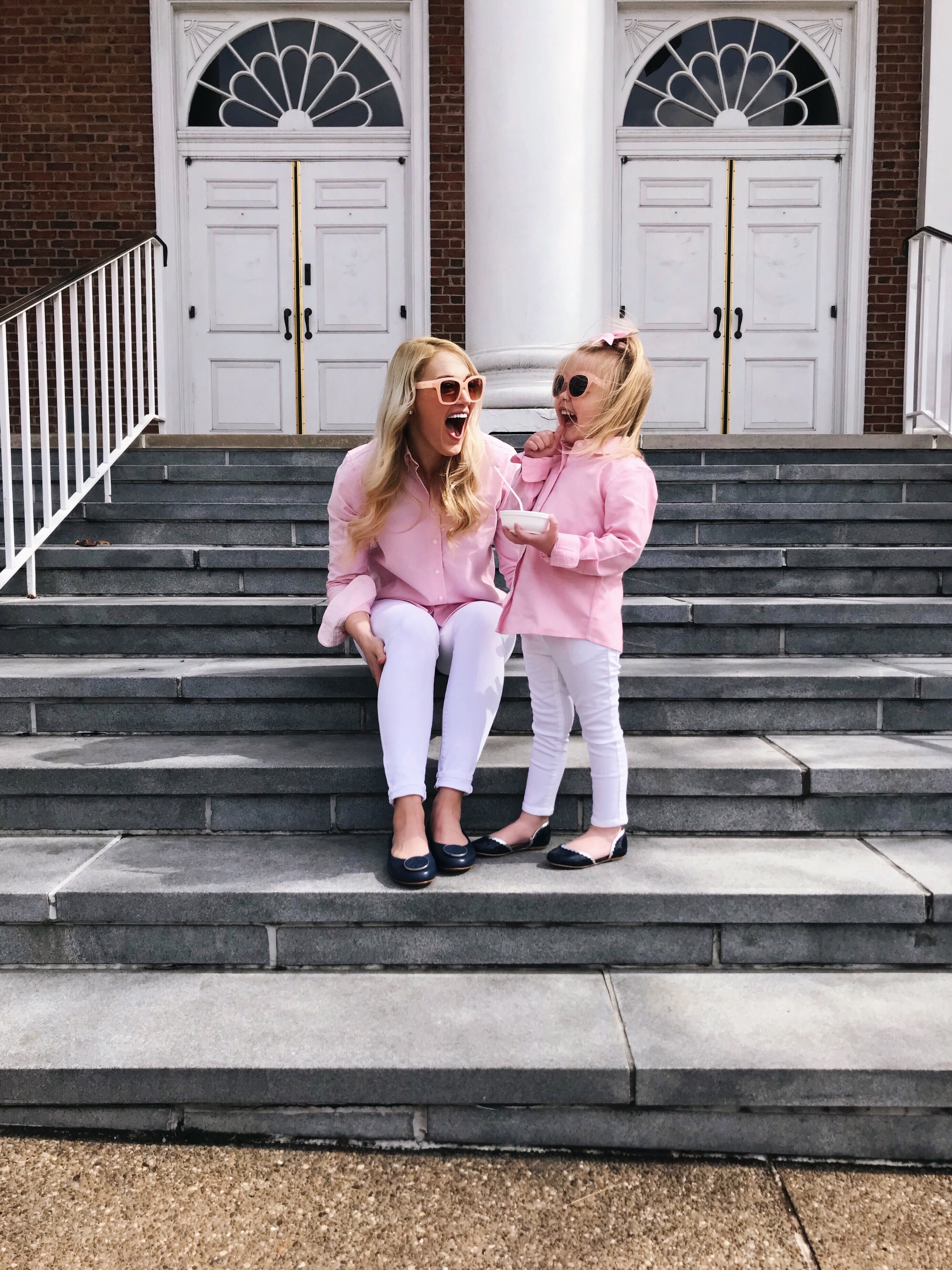 Brooks Brothers Pink Oxford Shirt | Mommy and Me Outfits | Classic Preppy Ivy League | Spring Style