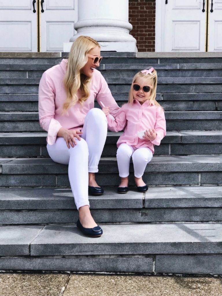 Brooks Brothers Pink Oxford Shirt | Mommy and Me Outfits | Classic Preppy Ivy League | Spring Style