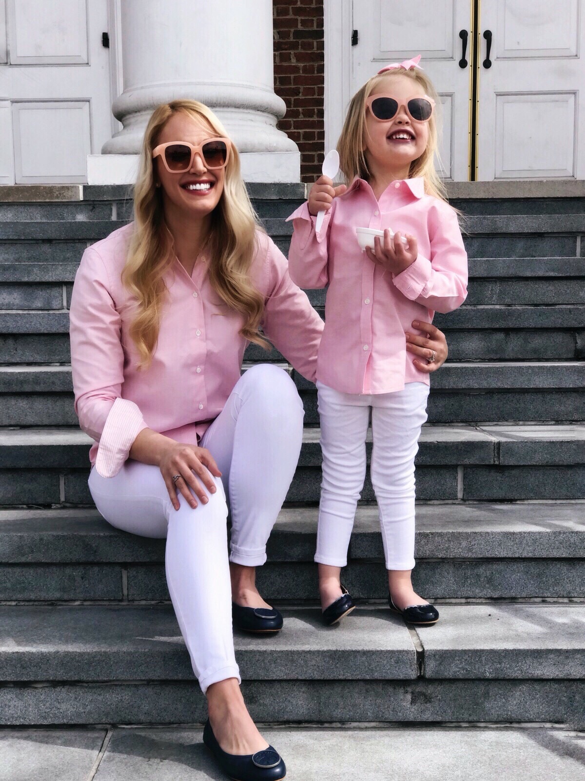 Brooks Brothers Pink Oxford Shirt | Mommy and Me Outfits | Classic Preppy Ivy League | Spring Style