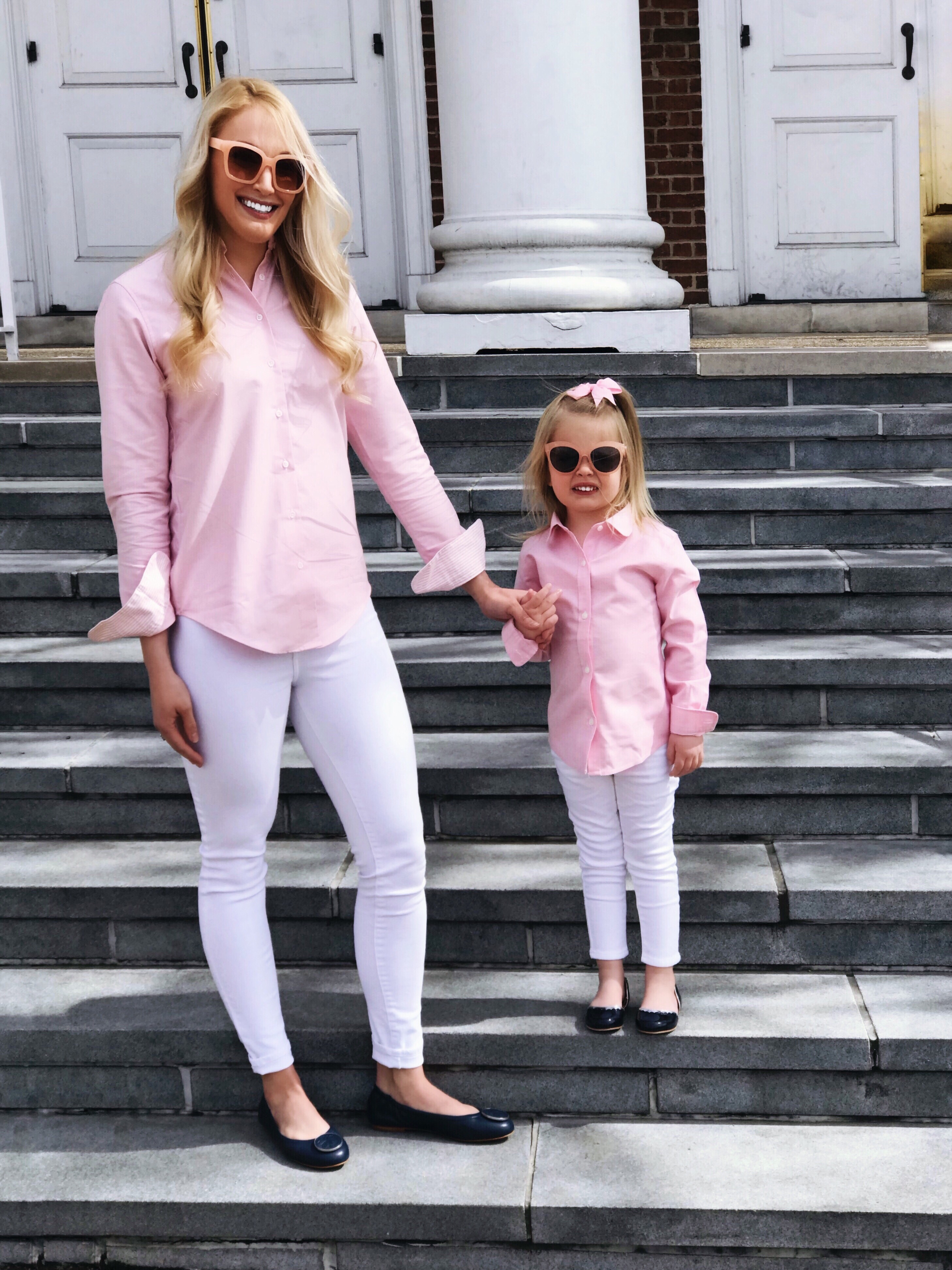 Brooks Brothers Pink Oxford Shirt | Mommy and Me Outfits | Classic Preppy Ivy League | Spring Style