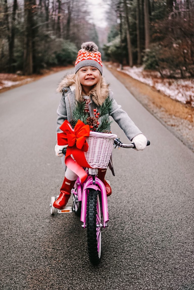 Riding Into The Weekend with Holiday Flair