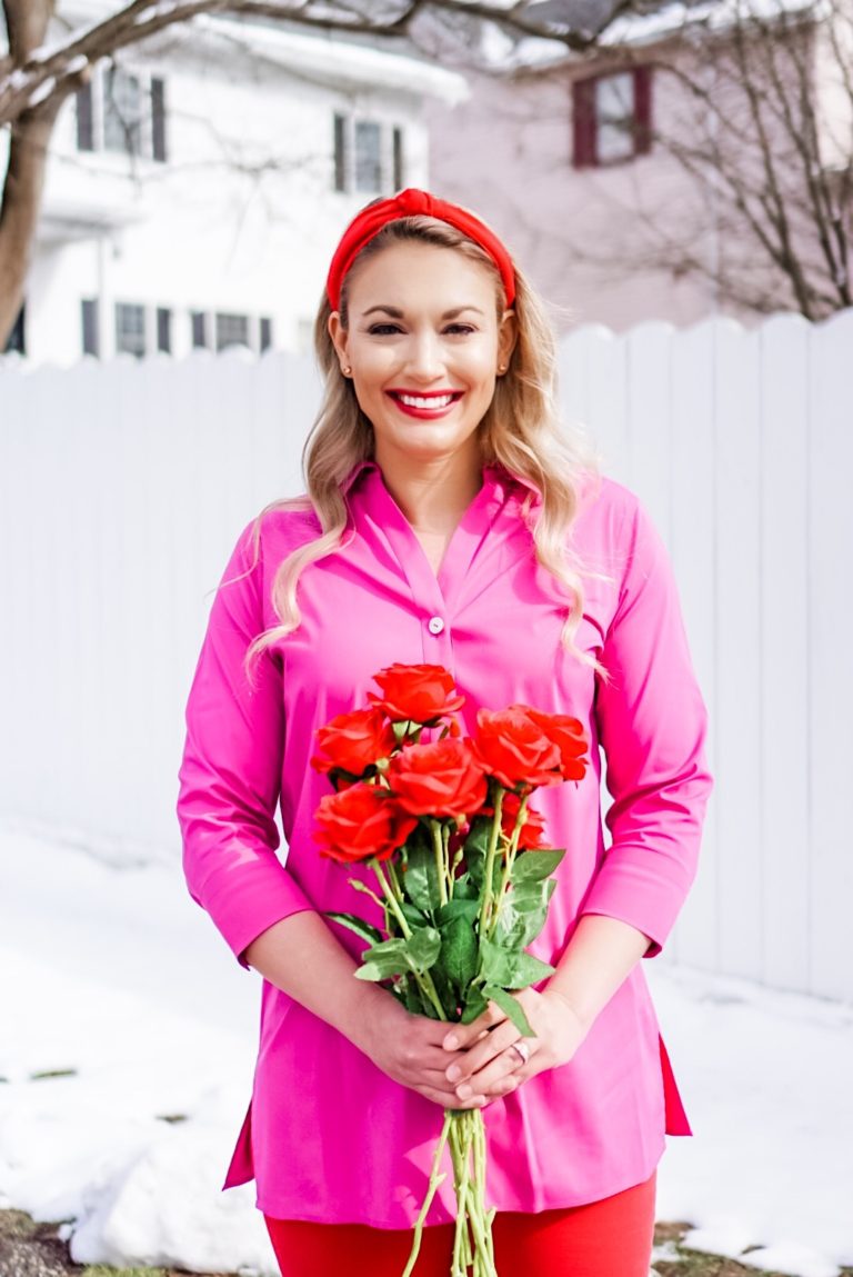 A Classic Valentine’s Day Look with Foxcroft