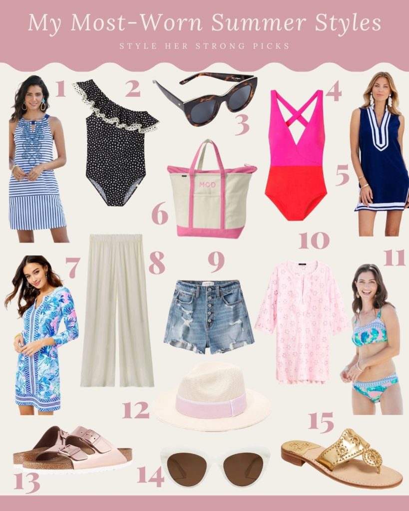 Summer Styles You Need in Your Wardrobe | Summer Style | Summer Outfit | Preppy Summer Style | Cabana Life | Jack Rogers | Summersalt | Lilly Pulitzer | Birkenstock | Lands' End | J. Crew 