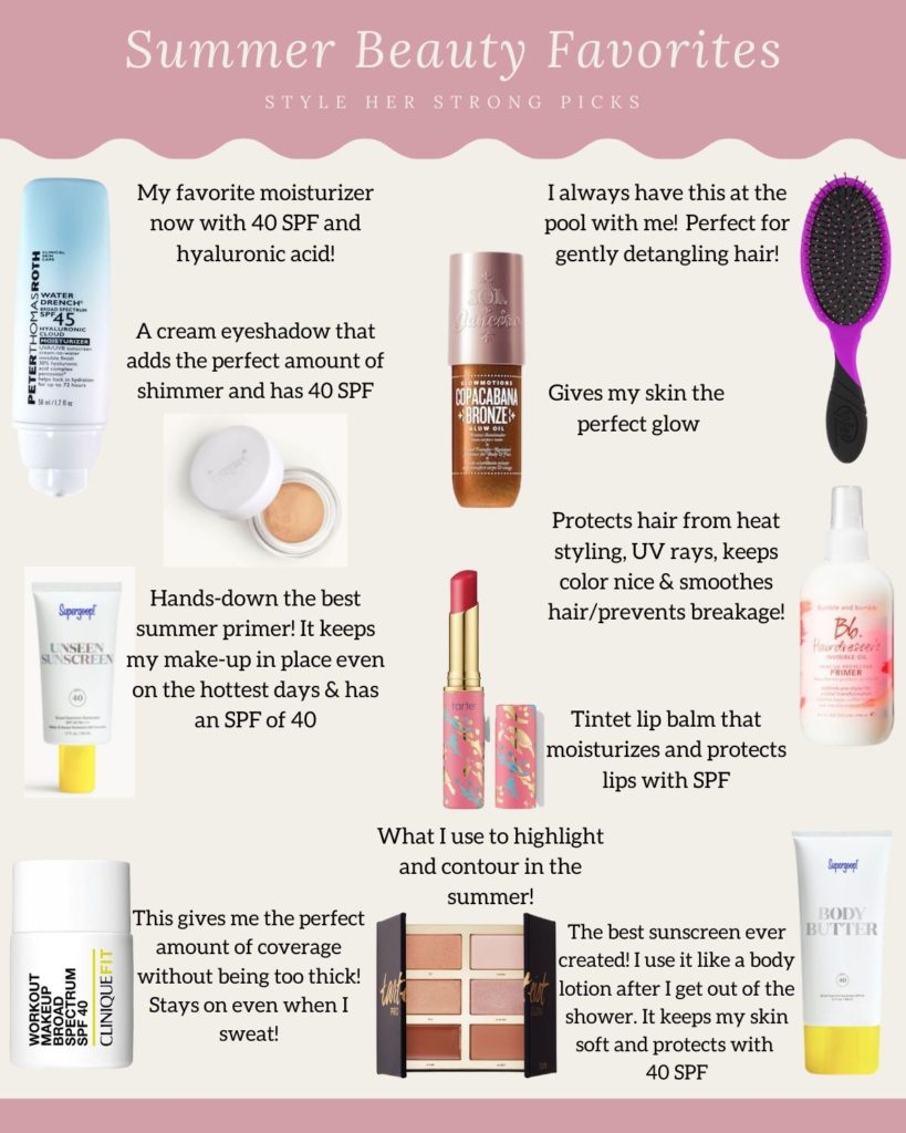 Summer Beauty Favorites | Summer Skincare | Summer MakeUp | Summer Make-Up | Skincare 