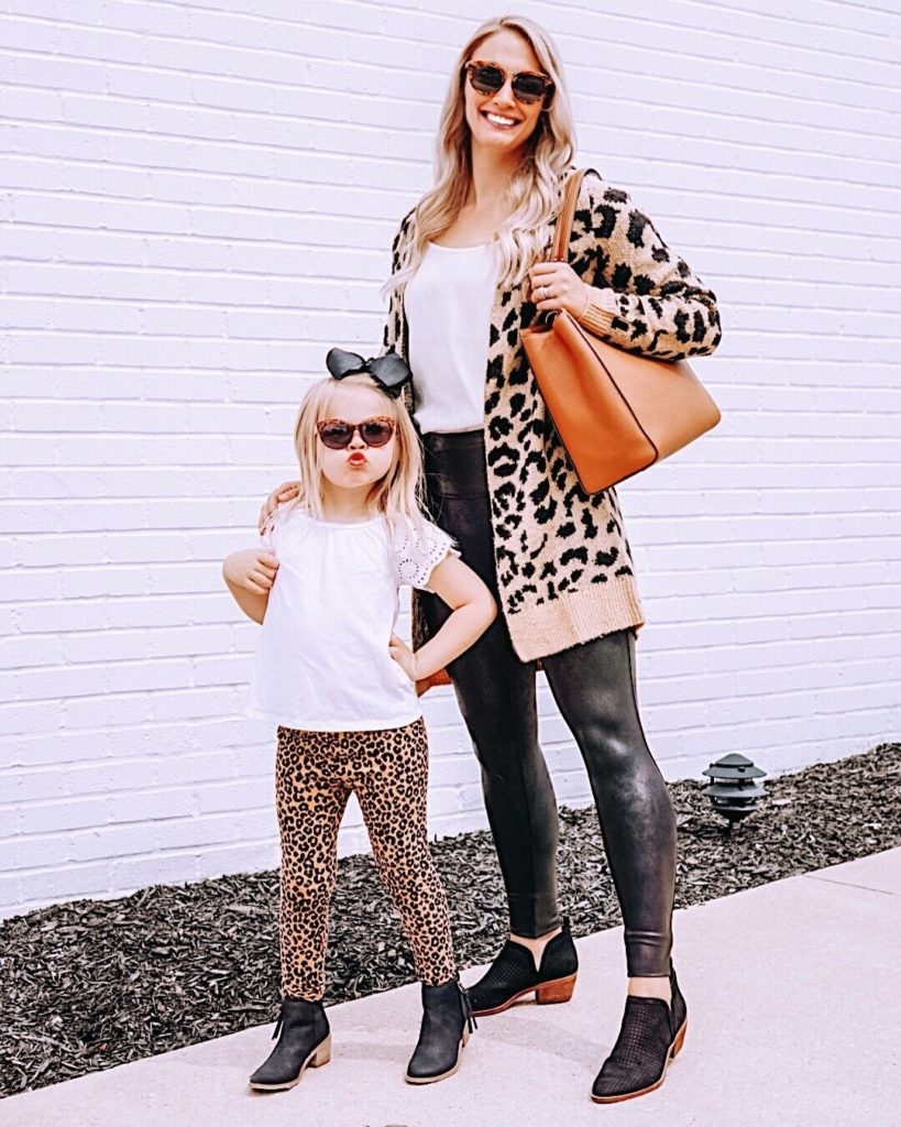 Nordstrom Anniversary Sale 2020 | Kids Picks from Nordstrom Sale | Nordstrom Sale Picks #nordstrom | Fall Mommy and Me Outfits | Leopard Cardigan Leggings | Faux Leather Leggings