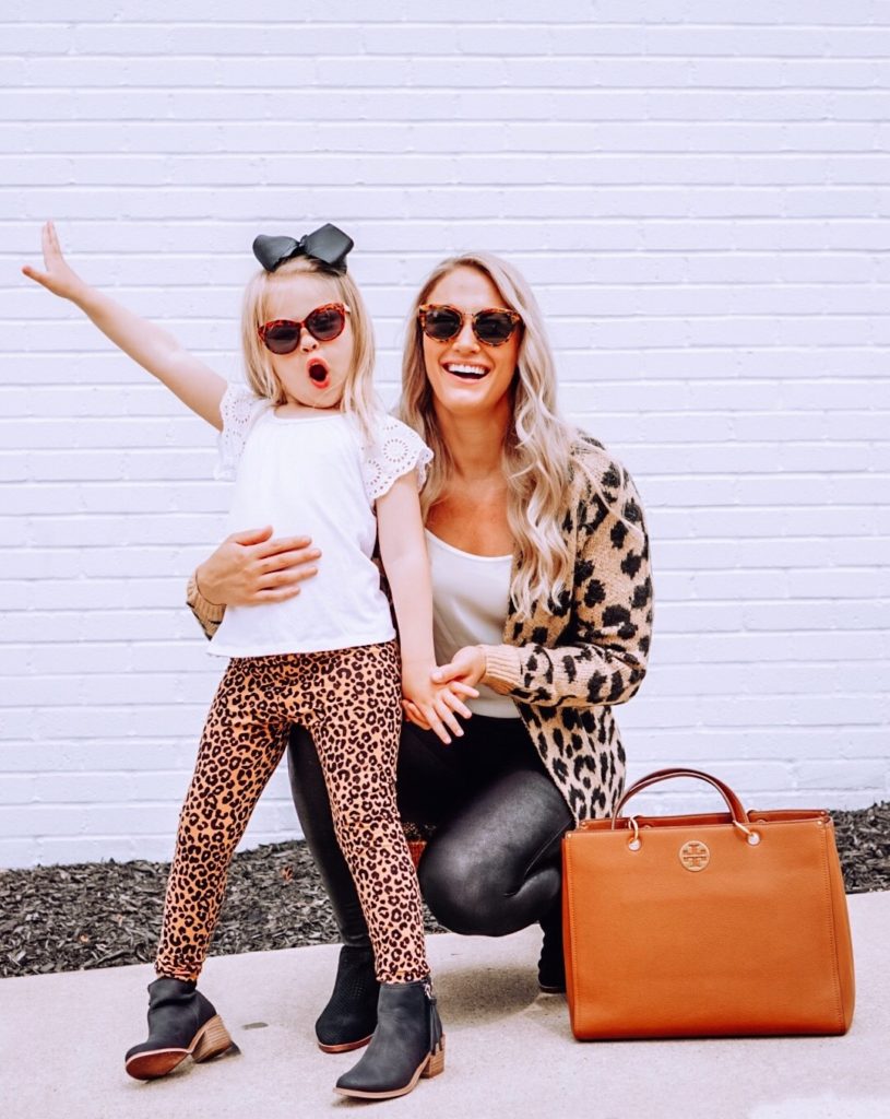 Nordstrom Anniversary Sale 2020 | Kids Picks from Nordstrom Sale | Nordstrom Sale Picks #nordstrom | Fall Mommy and Me Outfits | Leopard Cardigan Leggings | Faux Leather Leggings