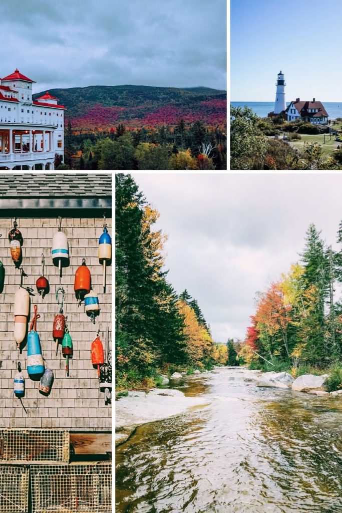 New England Fall Travel Guide | Woodstock Vermont Manchester Vermont Bretton Woods New Hampshire Mystic Connecticut Portland Maine Newport Rhode Island Fall Leaf Peeping Trip to New England #newenglandfall #falltrip #fallfoliage #leafpeeping