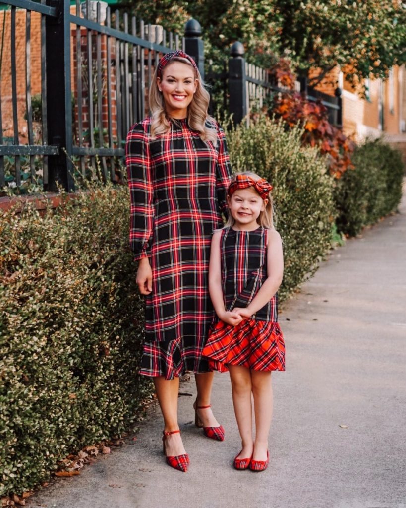 Family Holiday Outfits | Family Matching Outfits | Family Photo Outfits | Christmas Outfits | Holiday Style | Matching Outfits | J.Crew | Preppy Holiday Style | Christmas Picture Outfits | Holiday Card Outfits | Tartan Plaid | Stewart Plaid | Blackwatch Plaid | Fair Isle Sweater