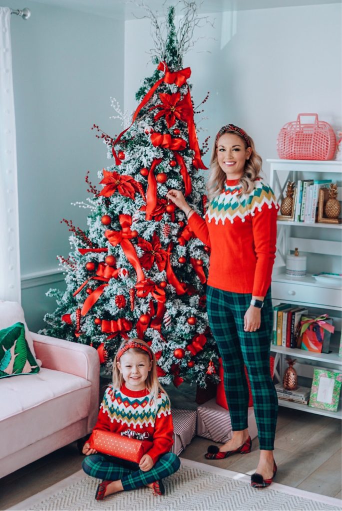 Family Holiday Outfits | Family Matching Outfits | Family Photo Outfits | Christmas Outfits | Holiday Style | Matching Outfits | J.Crew | Preppy Holiday Style | Christmas Picture Outfits | Holiday Card Outfits | Tartan Plaid | Stewart Plaid | Blackwatch Plaid | Fair Isle Sweater