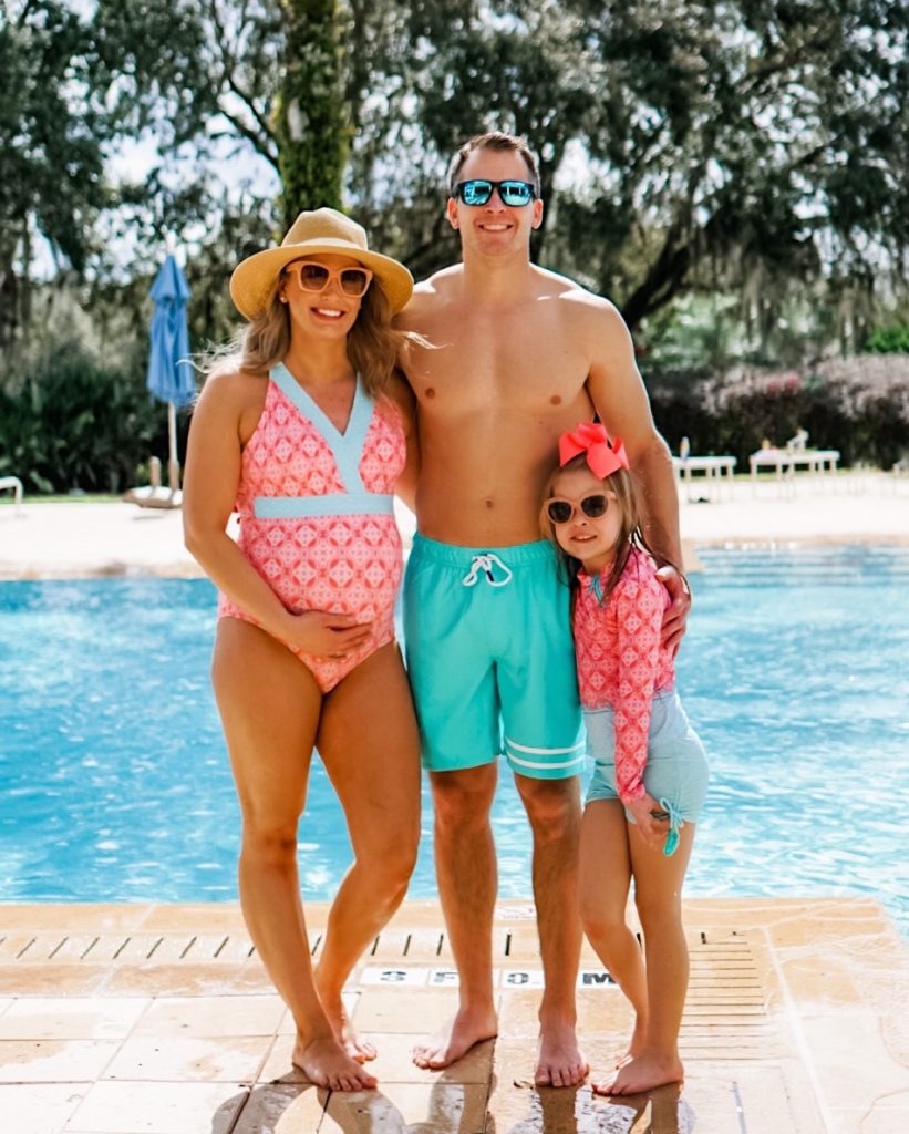 Family Travel Guide Reunion Resort Wearing Cabana Life Florida Family Trip Luxury Family Travel Resort Wear Matching Family