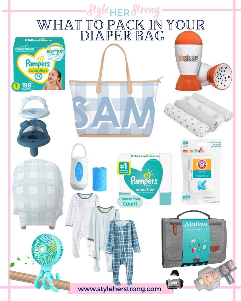 Diaper Bag | What to Pack in Your Diaper Bag | Baby Essentials