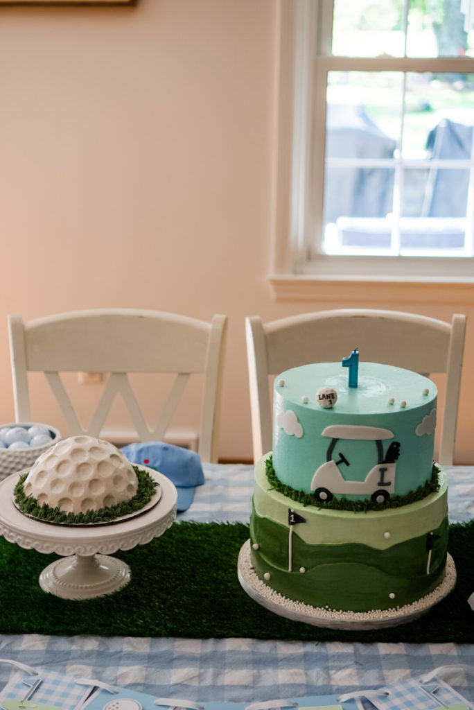 Golf themed birthday party | Hole in ONE PAR-TEE | Kids Golf birthday  party | Baby Boy 1st Birthday Party | Golf Cake