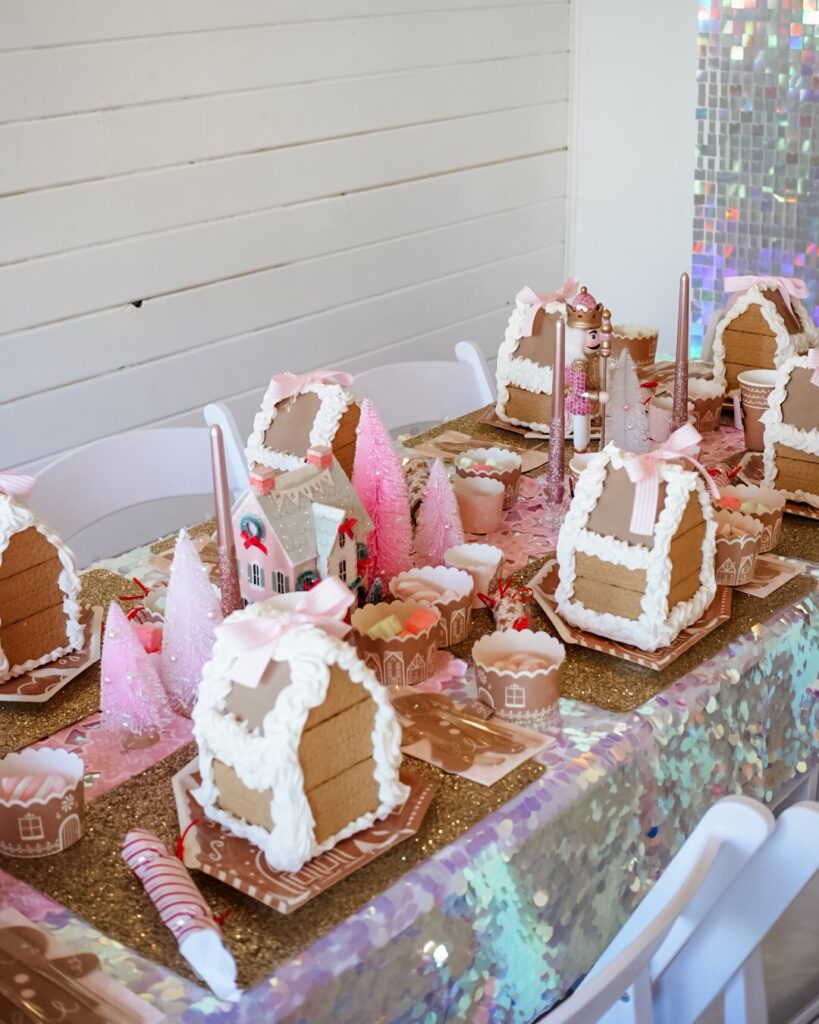 Gingerbread House Decorating Party | Gingerbread House