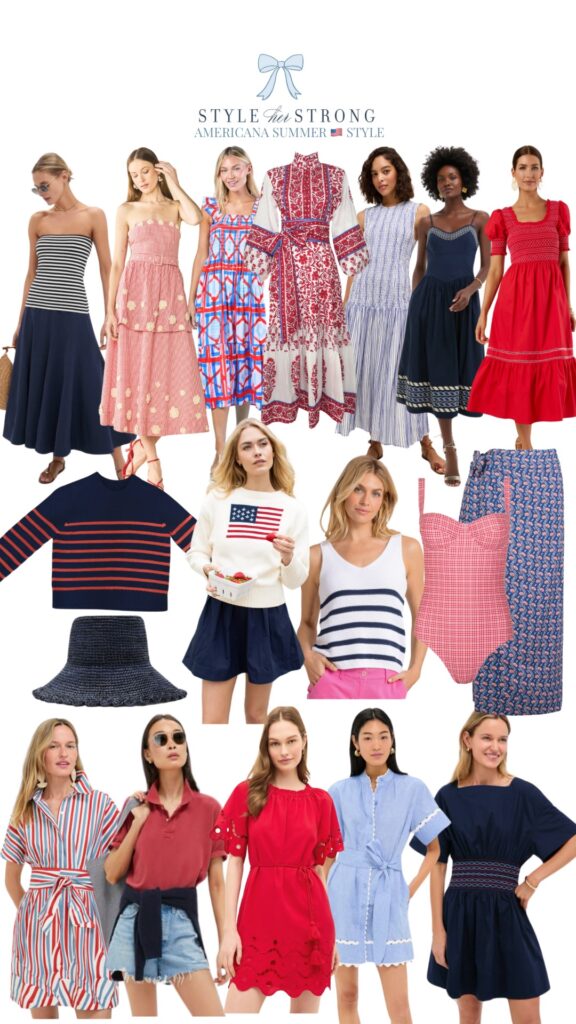 Americana Summer Style | New England Style | Patriotic Outfit